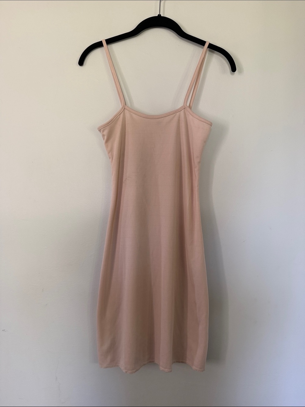 Elisa | Classic Slip Dress - Nude Pink